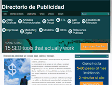 Tablet Screenshot of centropublicidad.com.mx